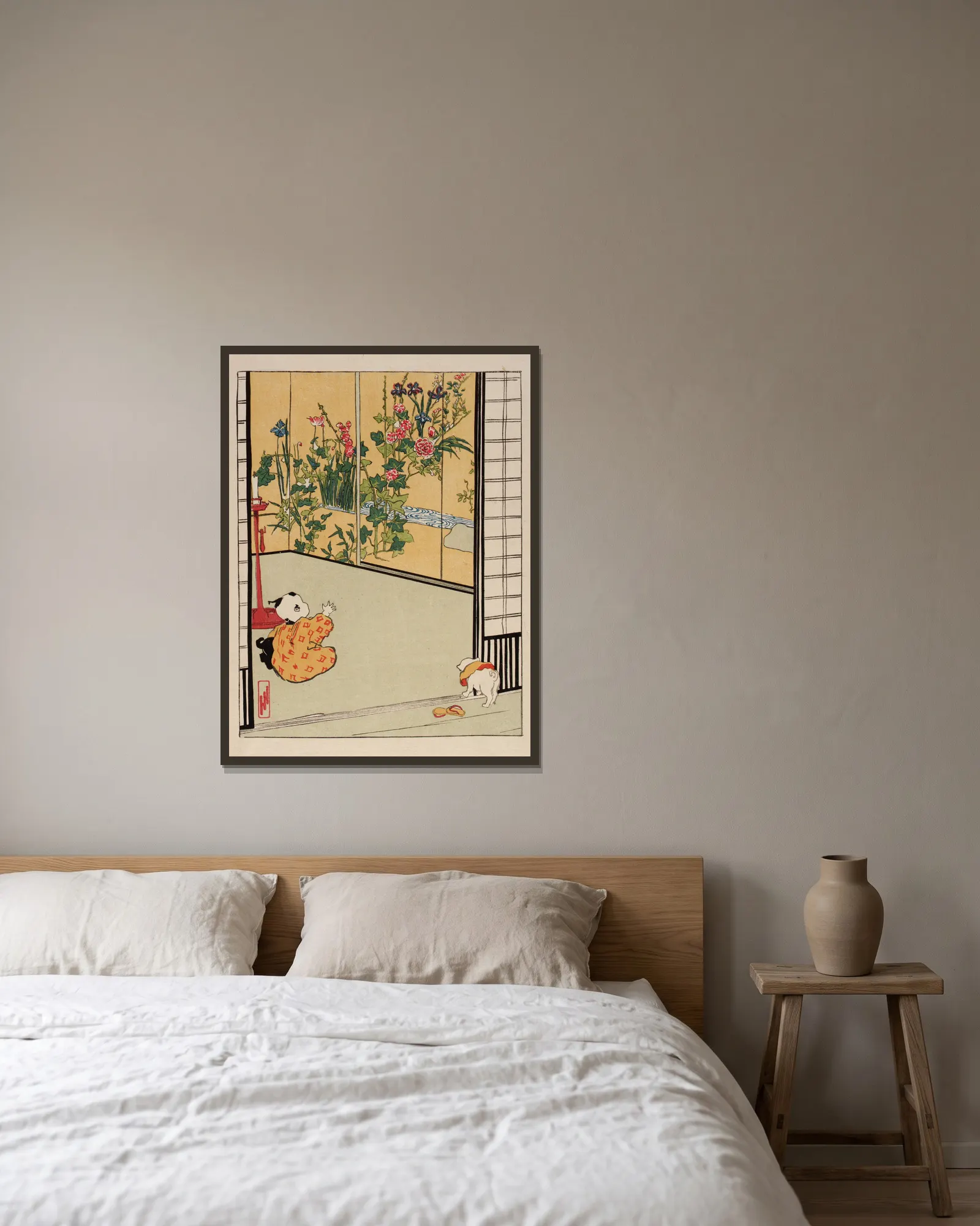 Interior Decoration av Helen Hyde inramad på en vägg