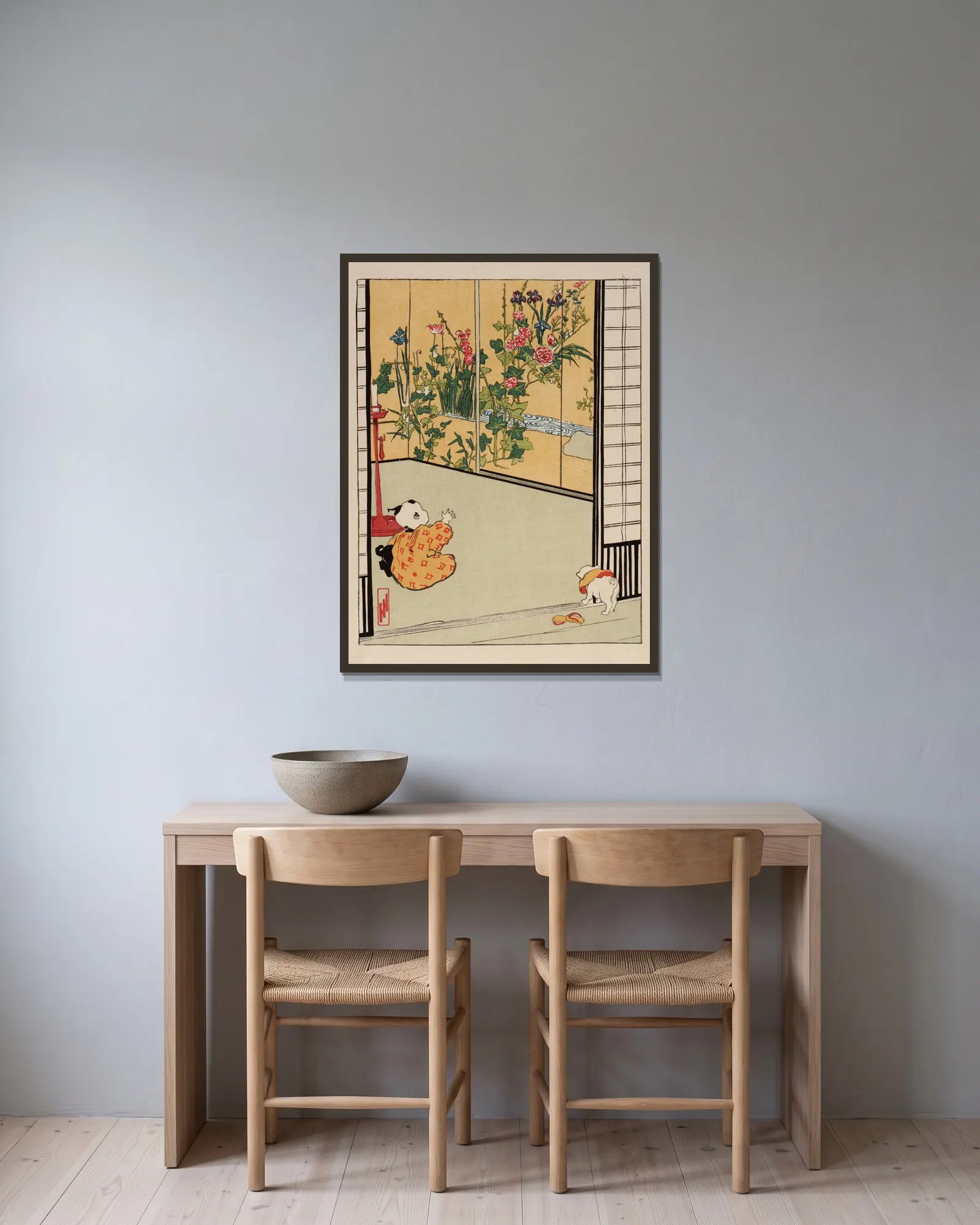 Interior Decoration av Helen Hyde inramad på en vägg