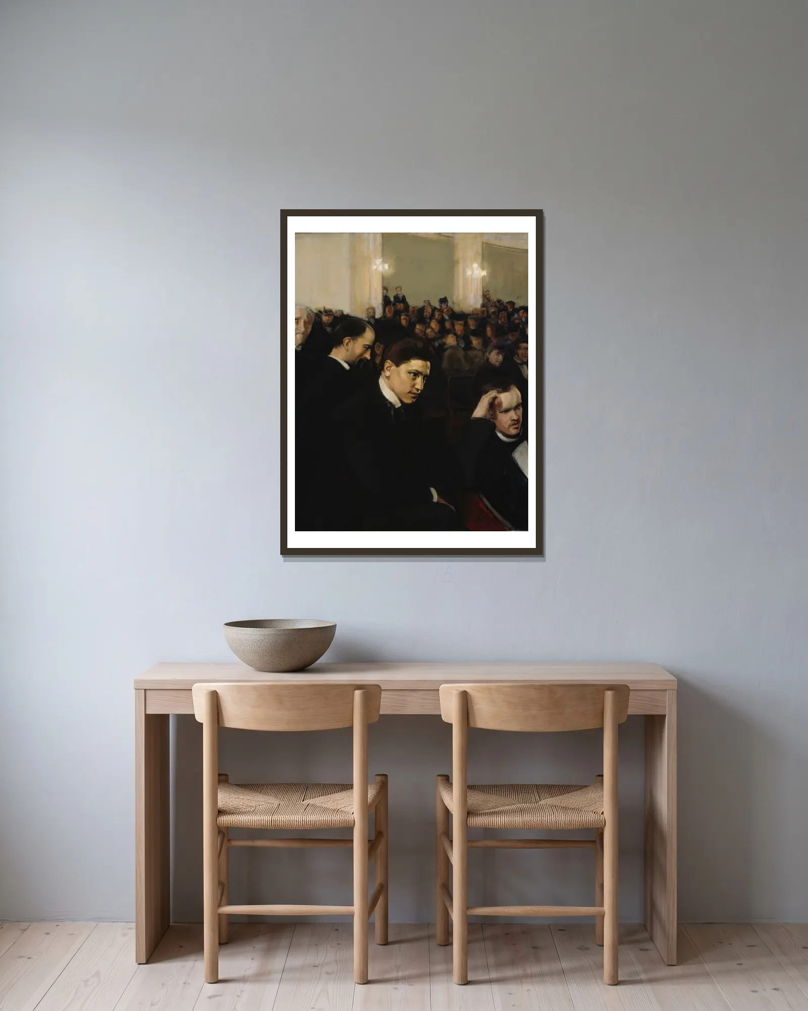 The Concert av Magnus Enckell inramad på en vägg