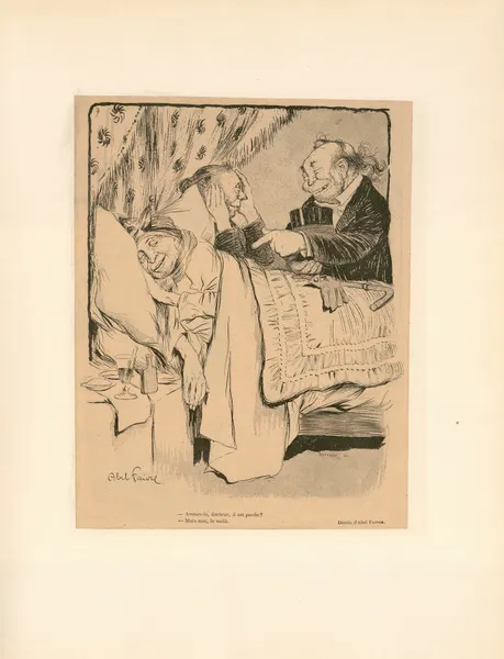 Avouez-le, docteur, il est perdu av Abel Faivre