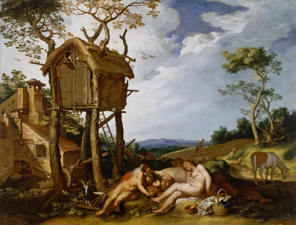Parable Of The Wheat And The Tares av Abraham Bloemaert