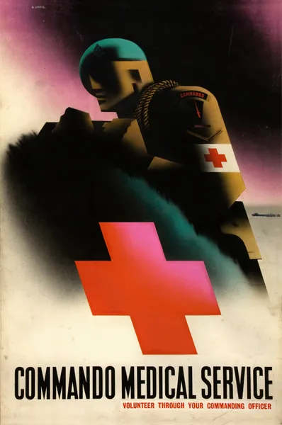 Commando Medical Service. Volunteer through your commanding officer av Abram Games