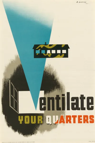 Ventilate Your Quarters av Abram Games