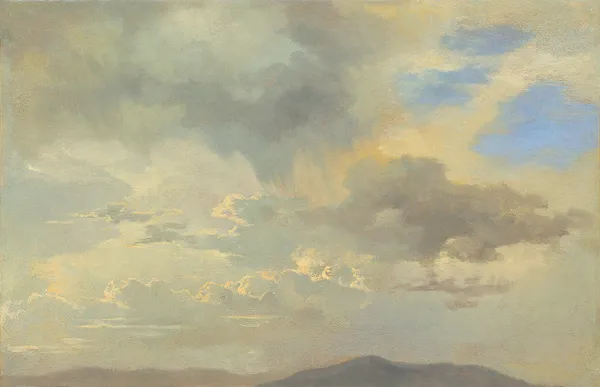 Wolkenstudie av Adalbert Stifter