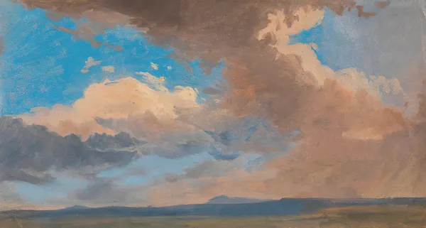 Wolkenstudie av Adalbert Stifter