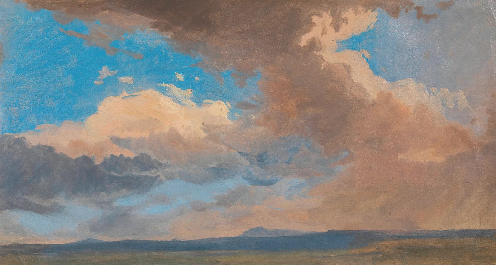 Wolkenstudie av Adalbert Stifter