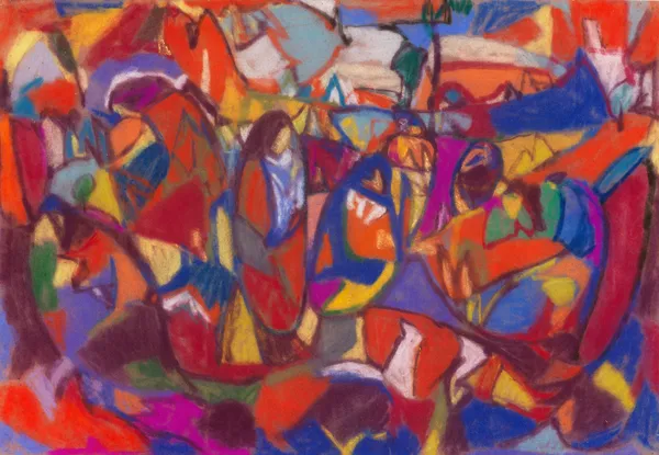 Ohne Titel av Adolf Hölzel