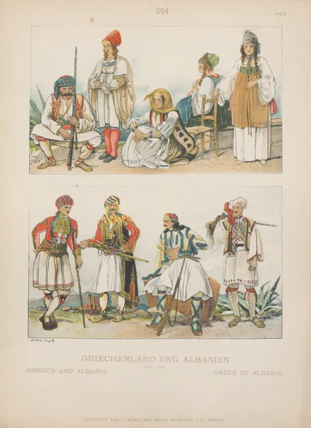 Greece and Albania av Adolf Rosenberg