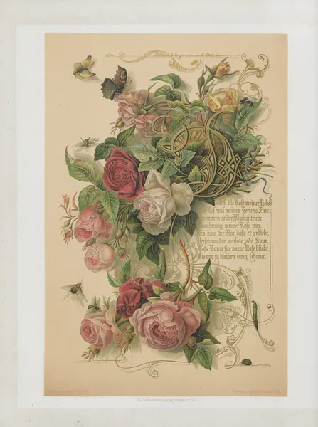 Friedrich Rückert’s Liebesfrühling Pl.3 av Adolf Schrödter