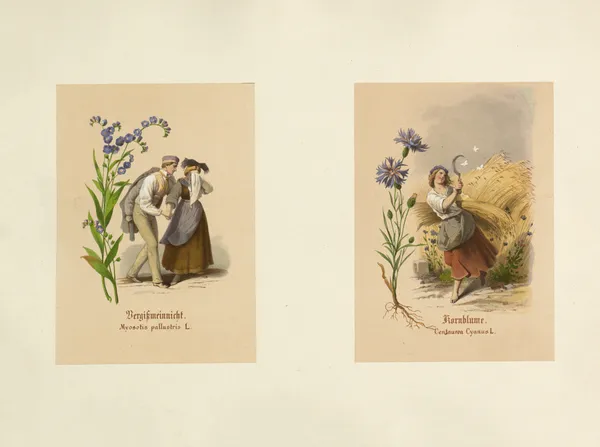 Studien zur Aquarell-Malerei Pl.15 av Adolf Schrödter