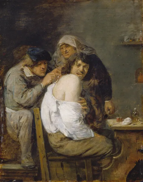 The Back Operation av Adriaen Brouwer