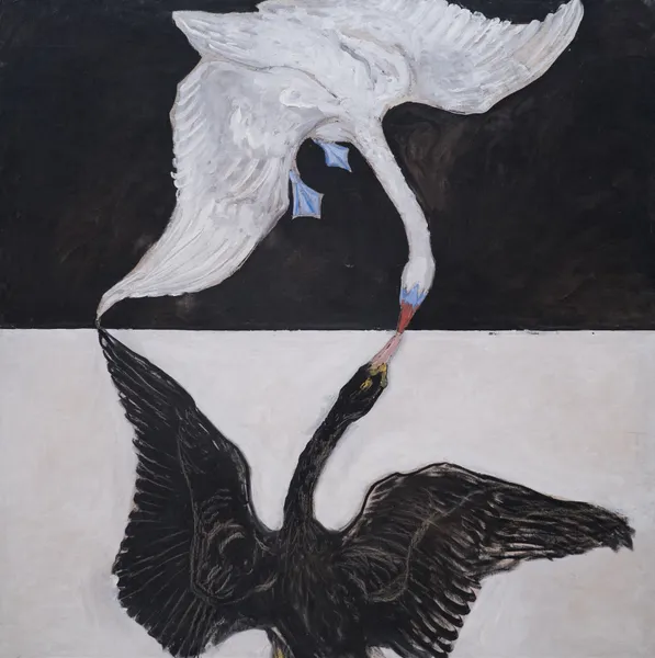 Group IX-SUW, The Swan, No. 1 av Hilma af Klint