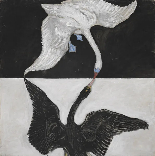 Group IX,SUW, The Swan, No. 1 av Hilma af Klint