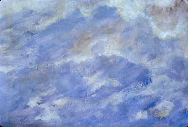 Cloud Study With Blue Sky (19th century) av Albert Bierstadt