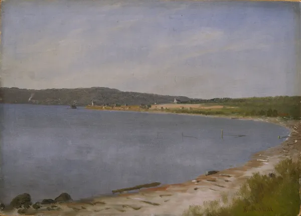 San Francisco Bay av Albert Bierstadt