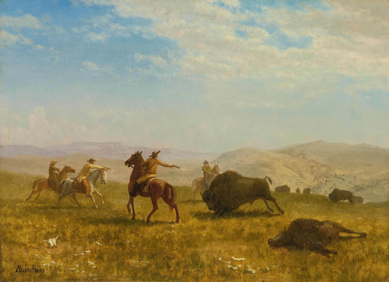 The Wild West av Albert Bierstadt