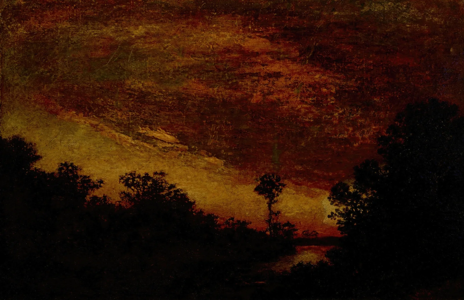 Afterglow av Ralph Albert Blakelock