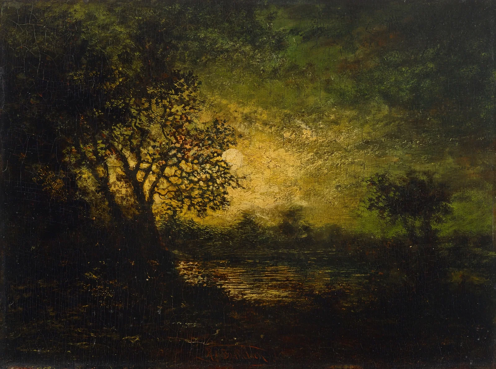 Moonlight av Ralph Albert Blakelock