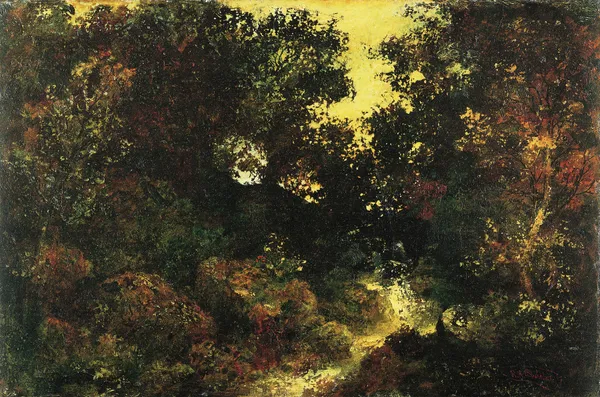 Woodland Brook av Ralph Albert Blakelock