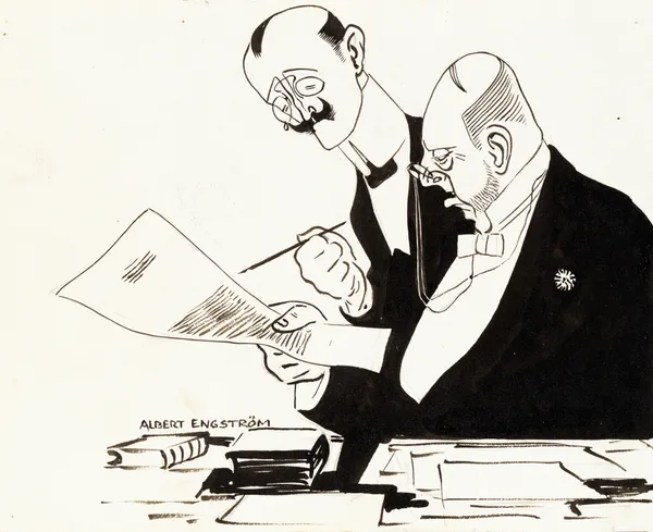 Springer the Notary av Albert Engström