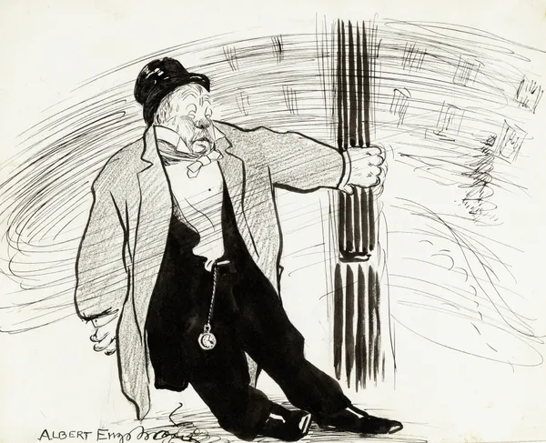 The Not So Sober Nocturnal Wanderer av Albert Engström