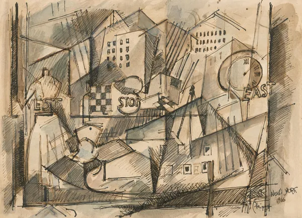 Dans la vitrine av Albert Gleizes