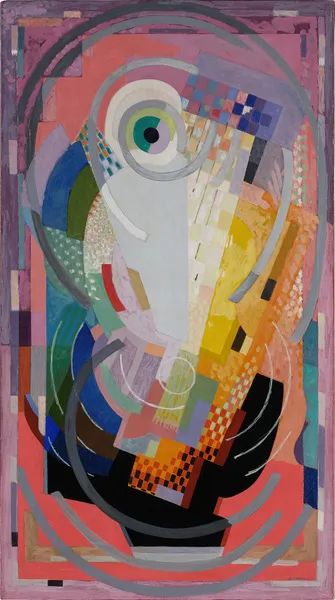 Forme-rythme, les roses av Albert Gleizes