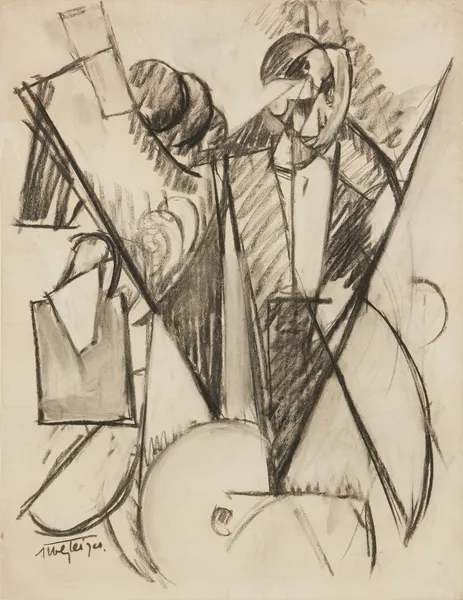 Portrait d’Igor Stravinsky av Albert Gleizes