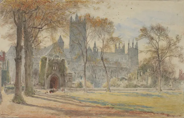 Canterbury av Albert Goodwin