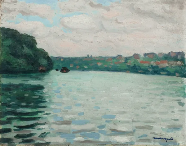 La Seine À La Frette av Albert Marquet