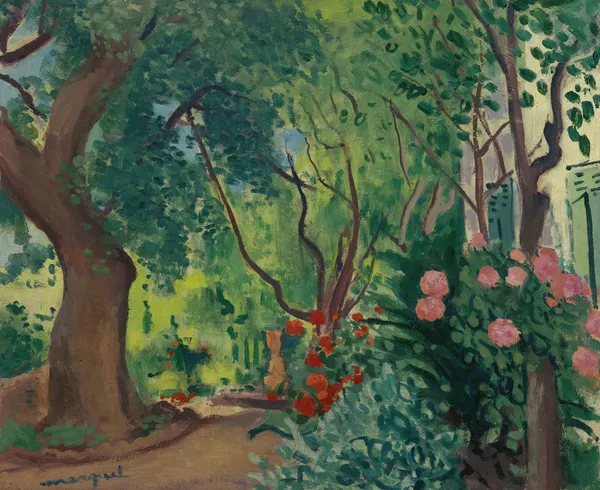 L’allée Du Jardin av Albert Marquet