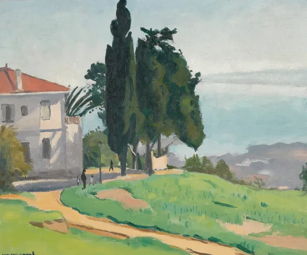 Le Sentier, Laperlier À Alger av Albert Marquet
