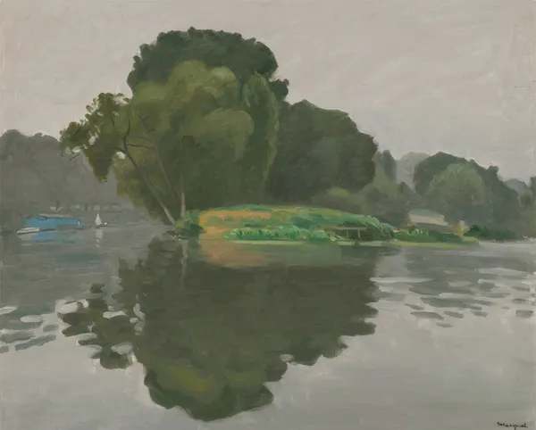 L’Île, Poissy av Albert Marquet