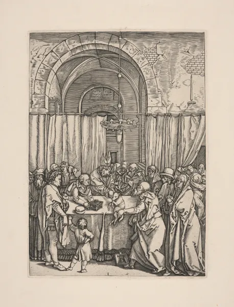 Refusal of Joachim’s Offer av Albrecht Dürer