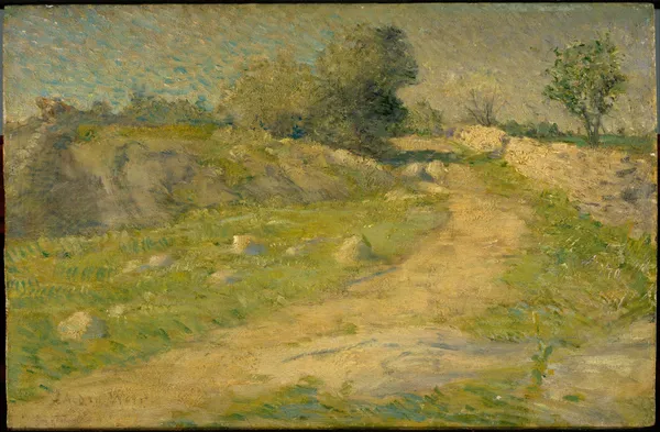 The Lane av Julian Alden Weir