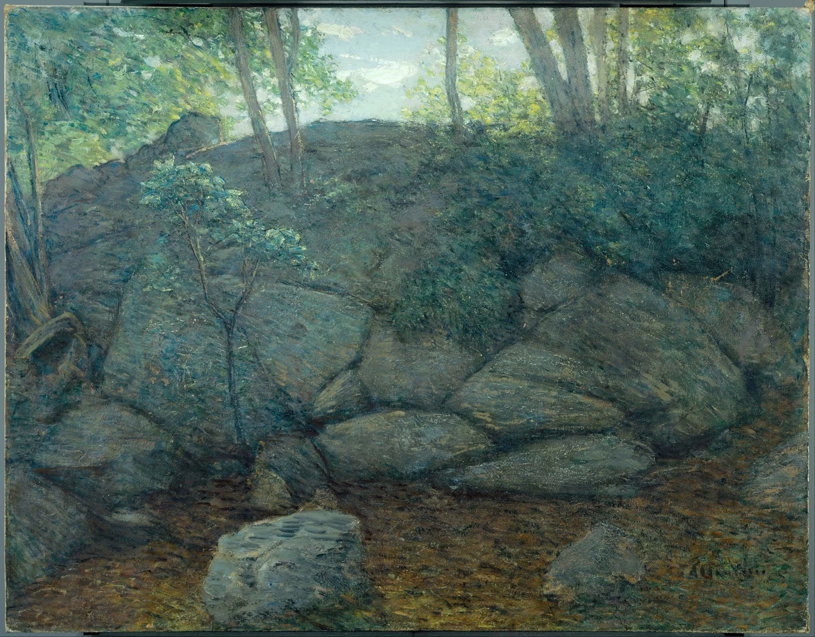 Woodland Rocks av Julian Alden Weir