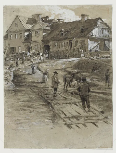On the Vistula av Aleksander Gierymski