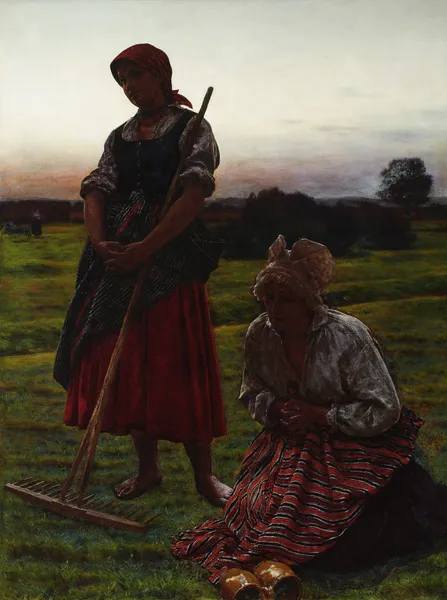 Prayer of the Angelus Domini av Aleksander Gierymski
