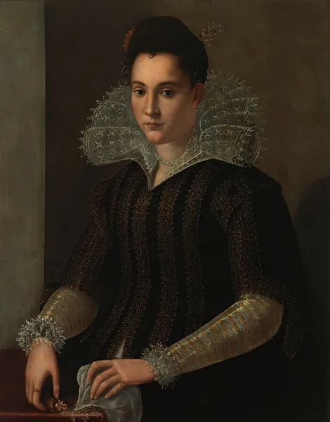 Portrait Of A Lady av Alessandro Allori