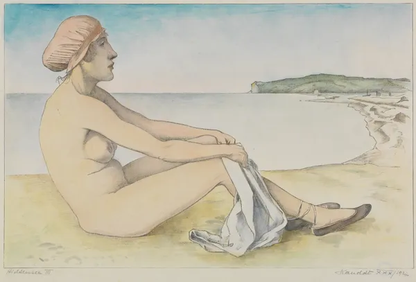 Hiddensee III av Alexander Kanoldt