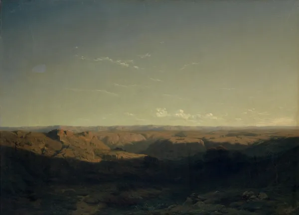 Southern Mountain Landscape av Alexandre Calame