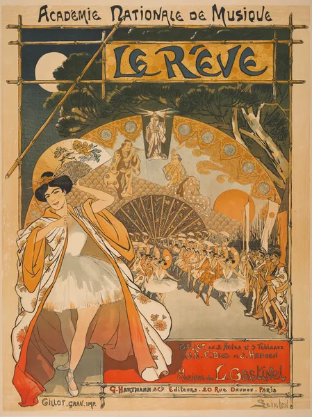The Dream av Théophile Alexandre Steinlen