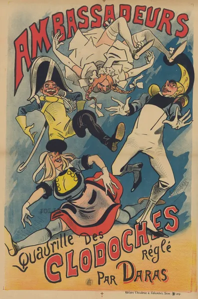 Ambassadeurs. Quadrille des Clodoches réglé par Darras av Alfred Choubrac