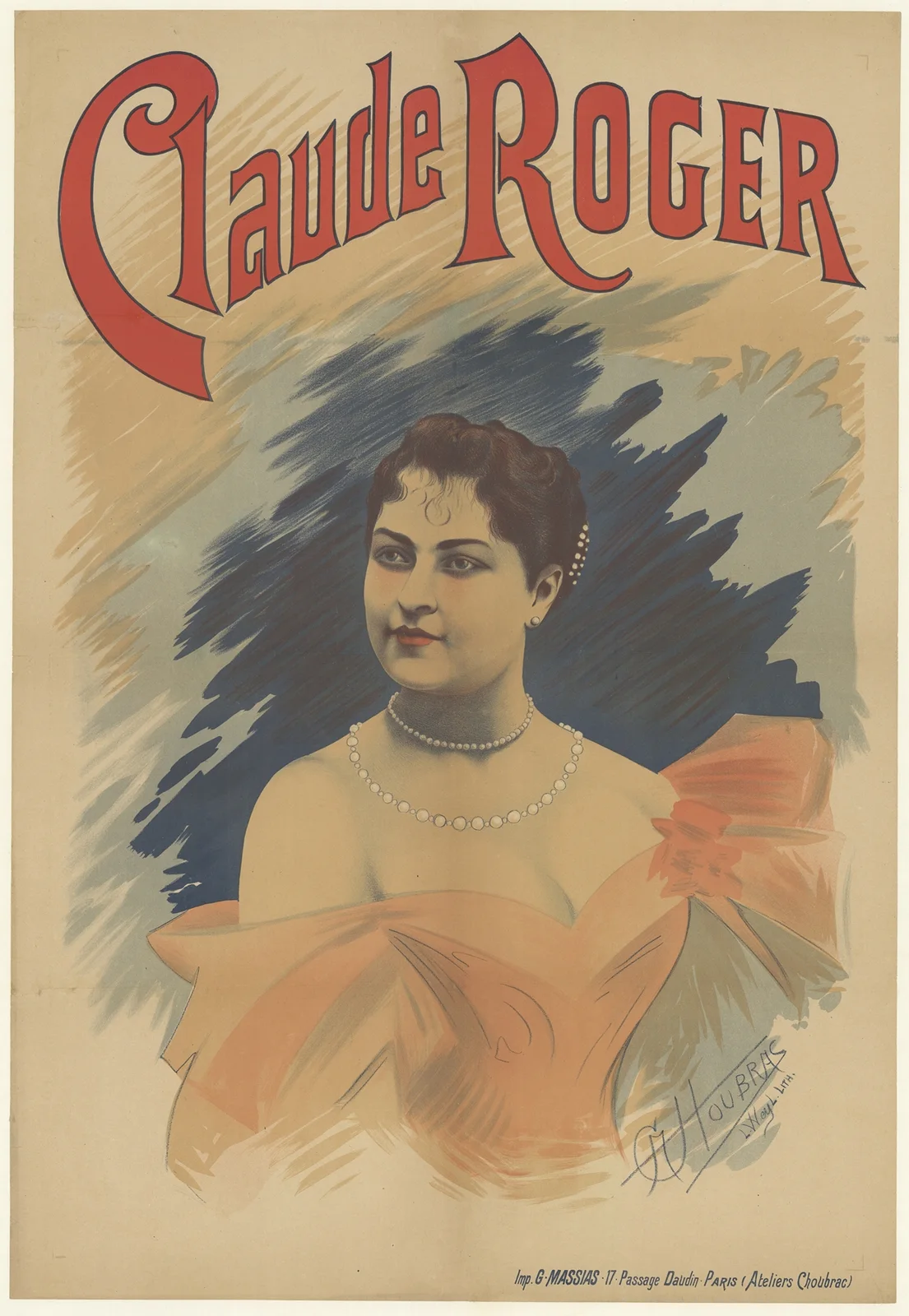 Claude Roger av Alfred Choubrac