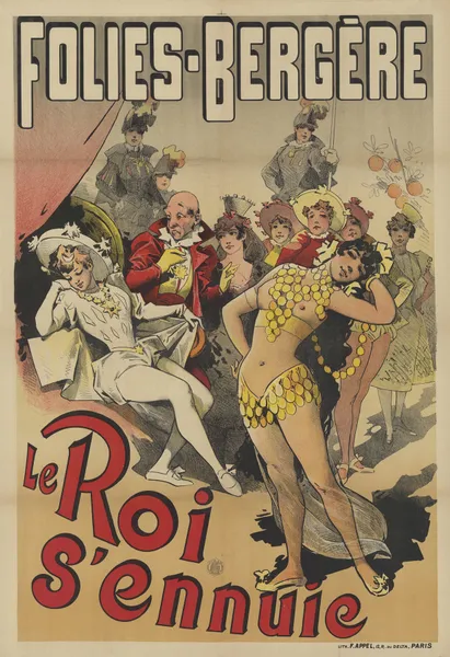 Folies-Bergère. Le Roi s’ennuie av Alfred Choubrac