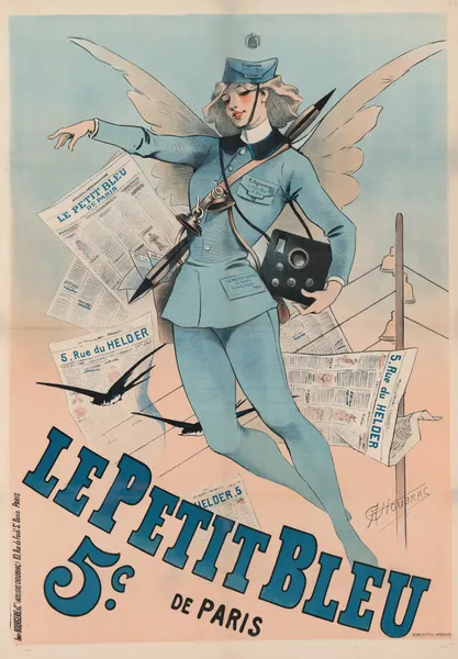 Le petit bleu de Paris, 5c. av Alfred Choubrac