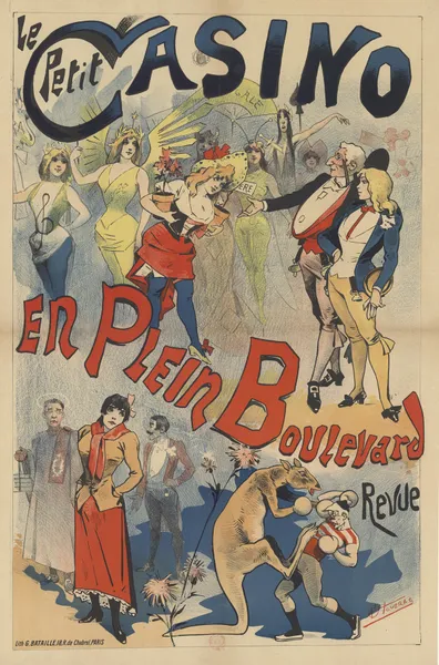 Le Petit Casino. En plein boulevard. Revue av Alfred Choubrac