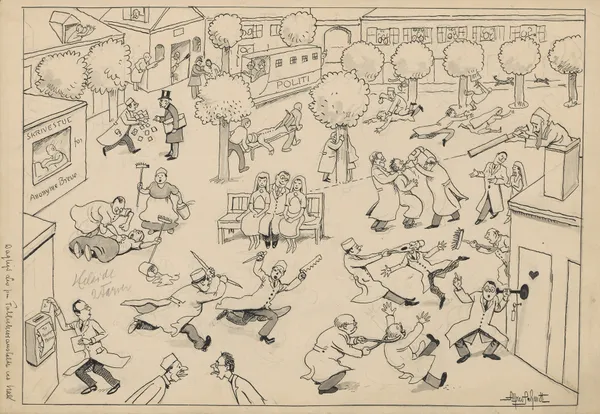 Daily Life at the People’s Health Resort in Hald av Alfred Schmidt