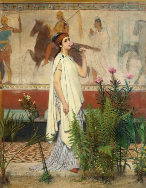 A Greek Woman av Lawrence Alma-Tadema