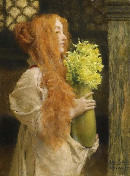 Spring Flowers av Lawrence Alma-Tadema